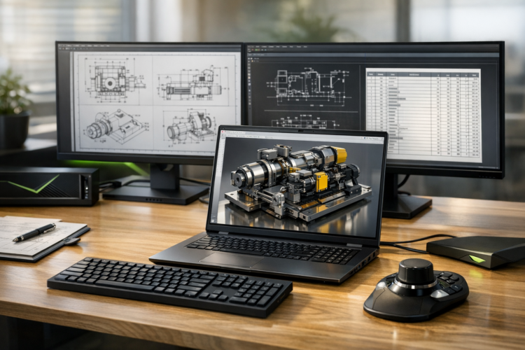 Best Laptops for SolidWorks 2026: Certified Drivers, RealView, eGPU Limits, and When RTX Ada vs RTX Blackwell Actually Helps