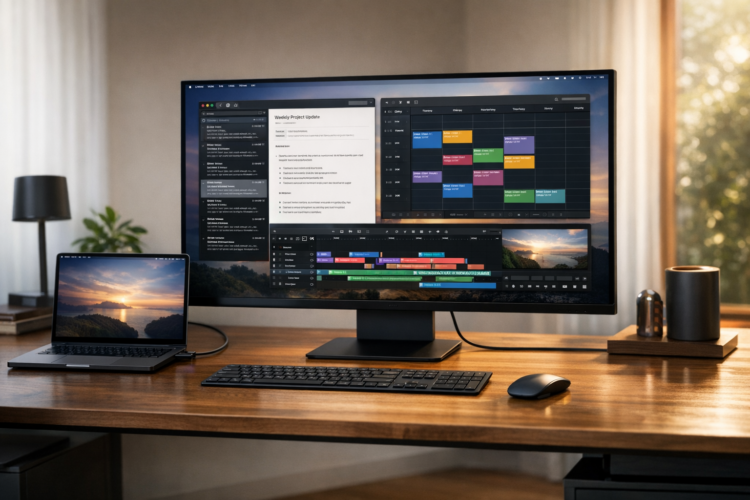 Best USB-C Monitors for MacBook (M2/M3/M4) in 2026: One‑Cable Power + Display, Razor Text, Real HDR, and KVM