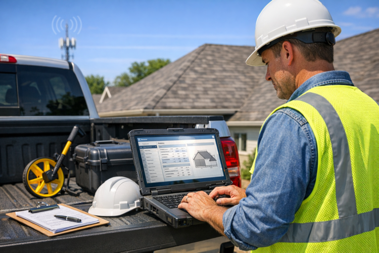 Best Laptops for Xactimate & Roof Measurements (2026): Fast Job-Site Reports, Bright Screens, LTE/5G, Rugged Builds
