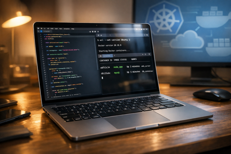 Best Laptops for Docker + WSL2 Dev Environments (2026): RAM/SSD Breakpoints, Kernel Tuning, and Battery vs Performance Picks