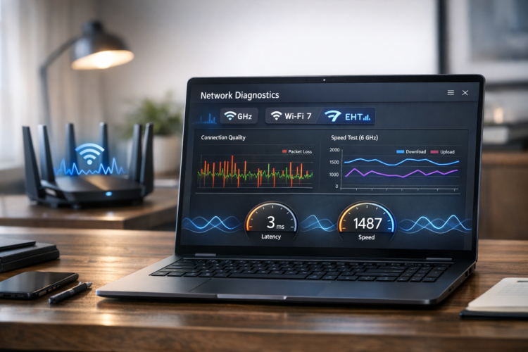 How to Fix Wi‑Fi 7 Laptop Problems in 2026: Random Drops, Slow 6 GHz, EHT Router Compatibility, and the Windows 11 Settings That Actually Work 2026 How to Fix Wi‑Fi 7 Laptop Problems in 2026: Random Drops, Slow 6 GHz, EHT Router Compatibility, and the Windows 11 Settings That Actually Work