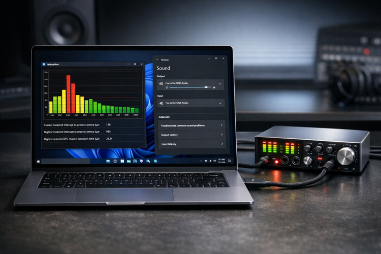 How to Fix Windows 11 USB Audio Pops/Crackling (2026): ASIO vs WASAPI, DPC Latency Culprits, and Thunderbolt/USB4 Settings 2026 How to Fix Windows 11 USB Audio Pops/Crackling (2026): ASIO vs WASAPI, DPC Latency Culprits, and Thunderbolt/USB4 Settings